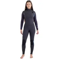 Hurley Advant 4/3 Mm Naisten Pitkähihainen Neopreenipuku Vetoketjulla Rinnassa