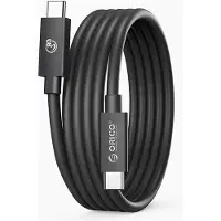 ORICO USB4 Thunderbolt5 Cable 80Gbps 240W USB-C to USB-C 2m - Black