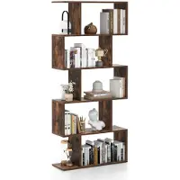 ProMotion Itsestään seisova hylly 70x23,5x158cm, ruskea