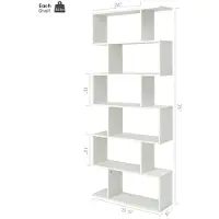 ProMotion Pystyrakenteinen hylly 80x23x191cm, valkoinen