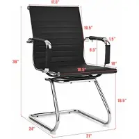 ProMotion 2 toimistotuolin setti 54x63x92cm, musta/hopea