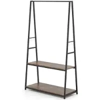 ProMotion Vaateripustin 94x40x171cm, mustanruskea väri