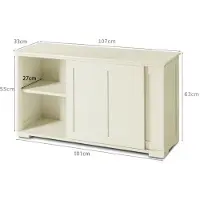 ProMotion Kaappi 106,5x33x60cm, hiekanvärinen