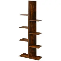 ProMotion Seisova hylly 50x20x141cm, ruskea