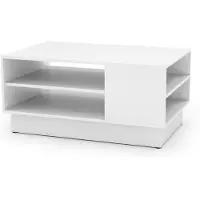 ProMotion Sohvapöytä 86x56x41cm, valkoinen