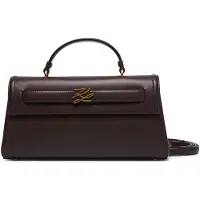 Karl Lagerfeld Käsilaukku 'K/Autograph' suklaa