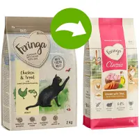 Feringa 2x6,5kg Adult Duo kana ja taimen kissan kuivaruoka