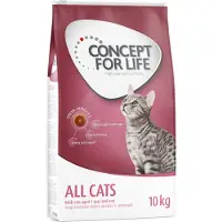 Concept for Life 2x10kg Sterilised Cats lohi kissan kuivaruoka