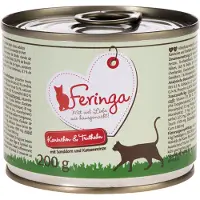 Feringa 24x200g Classic Meat Menu ankka, vasikka, parsakaali & voikukka Kissanruoka