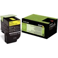 Lexmark 702Y Värikasetti keltainen