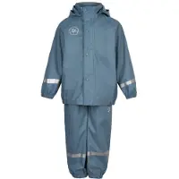 Color Kids Sadevaatteet m. Henkselit - PU - Kapteenin Blue - - 8 v (128) - Sadevaatteet