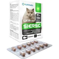 Eurowet vita-vet karvojen ja ihon tuki kissoille 120kpl/10blisteriä