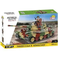 COBI WWII Panzer VI Ausf. B Königstiger 802-osainen rakennussarja