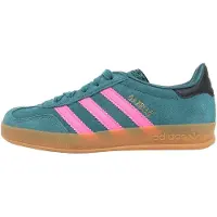 Adidas Tennarit 'Gazelle Indoor' smaragdi / vaaleanpunainen