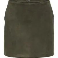 JDY Jdyjulle Fake Suede Mini Skirt Jrs Dia - Khaki green - M