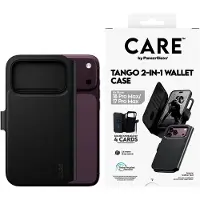CARE by PanzerGlass Tango 2-in-1 Wallet Case Black w. MagSafe Apple iPhone 18 Pro Max | 17 Pro Max