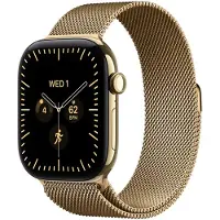 Apple Watch Series 12 46mm LTE (Radiant Gold Titanium/Radiant Gold Milanese Loop) M/L