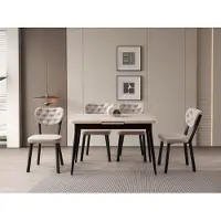Skye Decor Ruokapöytä Ay - 1186, valkoinen