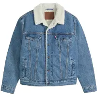 Levi's Välikausitakki 'Type 3' sininen denim