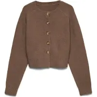 Vero Moda Neuletakki 'VMSif' ruskea