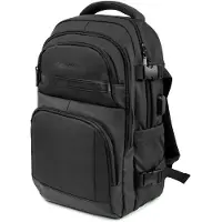 Wozinsky WPW-20L Travel Backpack with Laptop Pocket 40x20x25 cm for the Luggage Hold - Black