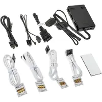 Lian Li UNI HUB SL-INF Controller, RGB/tuuletin -kontrolleri, L-Connect 3, valkoinen/musta