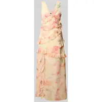 Gina Tricot Frill Maxi Dress - Cream - 40