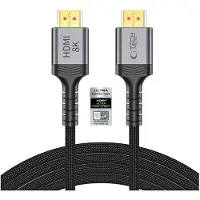 TechProtection UltraBoost HDMI 2.1 4K 120HZ / 8K 60HZ 300cm Cable - Black