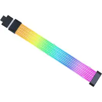 Lian Li Strimer Wireless 12V-2x6, RGB-valaistu näytönohjaimen virtakaapeli, 340 mm