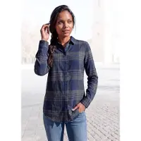 LASCANA Pusero marine / harmaa