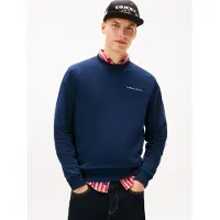 Tommy Hilfiger Tjm Reg Linear Crew Ext - Navy - L