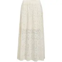 Object Objbianca Mw Lo Long Skirt Noos - White - XS