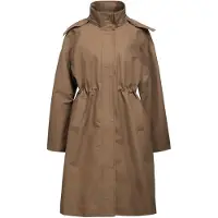 Vila Objgerda L/S Lo Long Coat Noos - Brown - 40