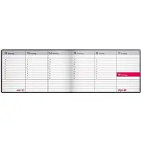 Mayland Mini bordkalender sort vinyl 2027