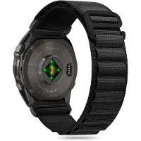 Tech-Protect NYLON PRO GARMIN FENIX 5 / 6 / 6 PRO / 7 / 8 (47 MM) / E BLACK