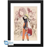 Naruto - & His Allies - Kehystetty taidejuliste