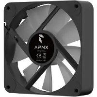 APNX FP1-Q 120 PWM ARGB, 120mm PWM-laitetuuletin, musta
