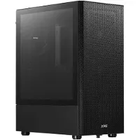 ADATA XPG VALOR MESH -miditornikotelo ikkunalla, musta