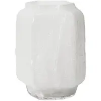 Ferm Living Mokuri maljakko White, 25 cm