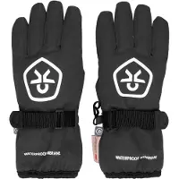 Color Kids Gloves - Waterproof - Black - 12-14Y