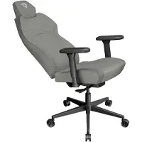 ThunderX3 Solo 360, Loft Air kangasverhoiltu pelituoli, vaalean harmaa