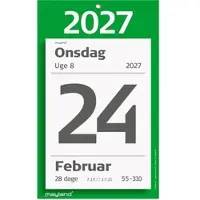 Mayland Kæmpeafrivningskalender m/bagsidetekst 2027