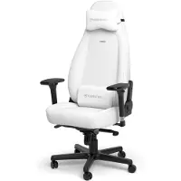 Noblechairs ICON Gaming Chair - White Edition, keinonahkaverhoiltu pelituoli, valkoinen