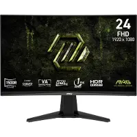 MSI 24" MAG 245C X24 - LED monitor - curved - Full HD (1080p) - 24"