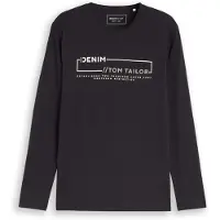 Tom Tailor DENIM Paita harmaa / antrasiitti / valkoinen