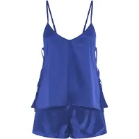 LASCANA Pyjamashortsit sininen