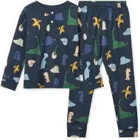 Liewood Pyjamasetti - Wilhelm - Dino Roar/Classic Navy - - 7-8 v (122-128) - 2-osaiset yöasut