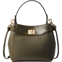 Calvin Klein Mix Media Crossbody - Khaki green - ONE SIZE