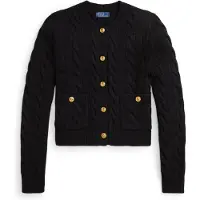 Ralph Lauren for woman. 211978312001 Black wool cardigan (XS), Casual