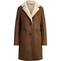 Ralph Lauren Välikausitakki kerma / ruskea